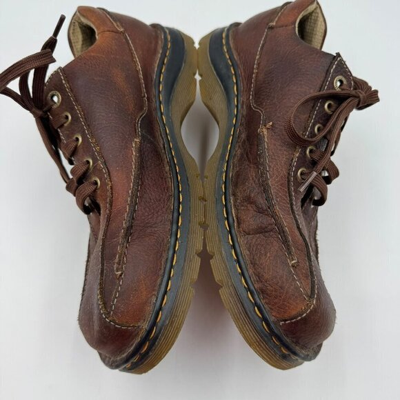 Y2K Vintage 90s Dr. Martens Mens Size 9 Zach 11200 Brown Leather Oxford Shoes main image 4